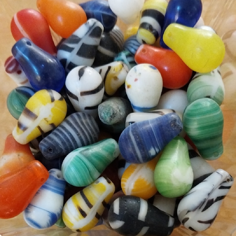 Colorful Glass Beads Collection